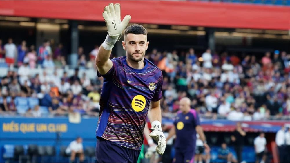 Barcelona finally register new goalkeeper Joan Garcia