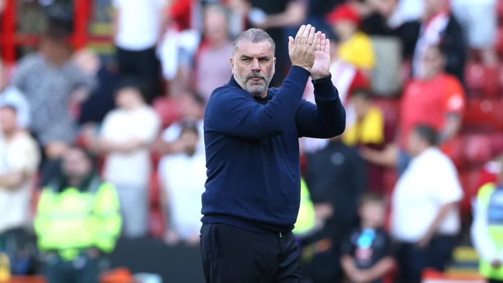 Tottenham boss Ange Postecoglou 'giddy' after win over Man Utd